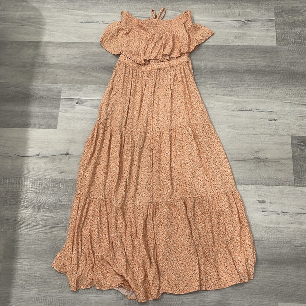 AE STRAPLESS MIDI SUNDRESS - Picture 3 of 3